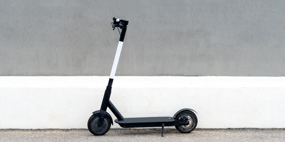e-scooter on sidwalk